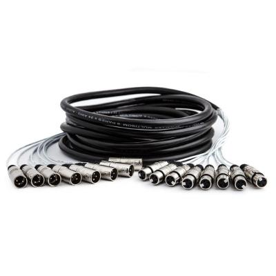 Multicabos Xlr 8 Vias Santo Angelo - 3 Metros
