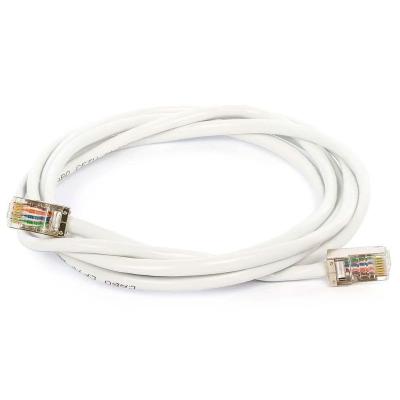 Cabo De Rede Blindado Cat5e Com Rj45 Branco - 3 Metros