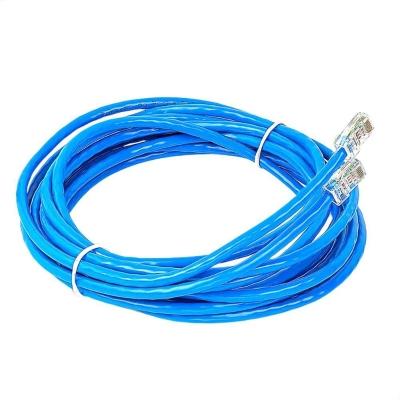 Cabo De Rede Cat5e Montado Azul - 45 Metros
