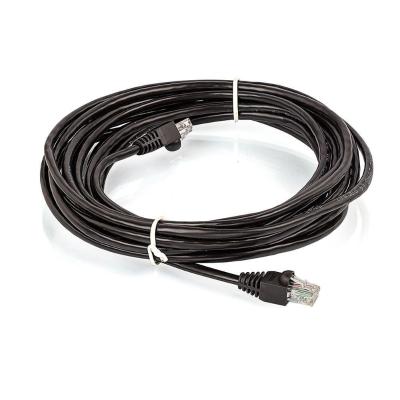 Cabo De Rede Blindado Cat5e Montado Preto - 100 Metros