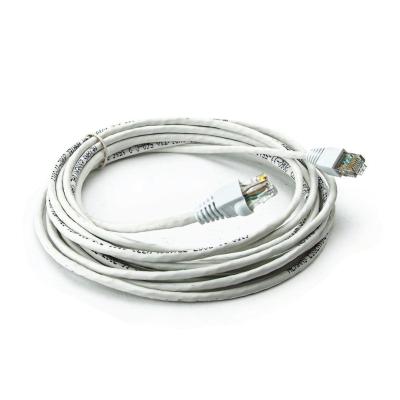 Cabo De Rede Nexans Cat5e Montado Branco - 3 Metros