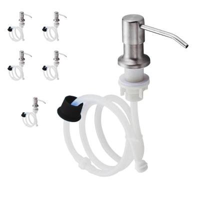 Dispenser Dosador Mangueira Flexivel Kit 5 Unidades Embutir Suporte Pia