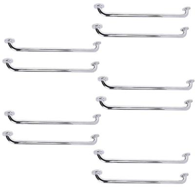 Alça Apoio Barra Suporte Anti Queda 70cm Kit 10 Uni Banheiro Idoso