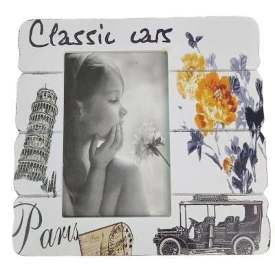 Porta Retrato 10x15 Moldura Paris Classico Kit 10 Unidades Flores Decoraçao