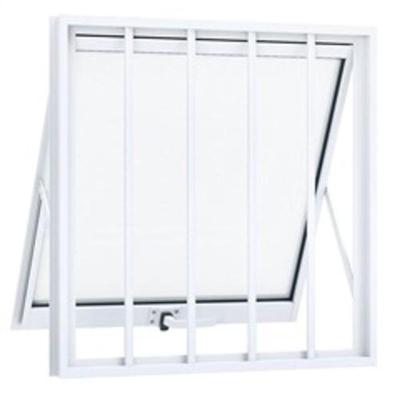 Janela Maxiar Alto Padrão Esquadria Brasil Vetx 35x35 Branco Grade [f123]
