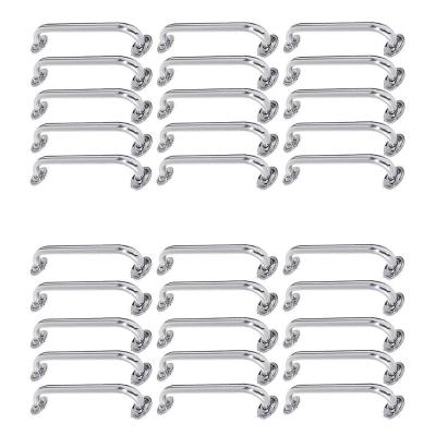 Alça De Apoio Barra Inox 50cm Kit 30 Unidades Idoso Acessibilidade Cadeirante Segurança Banheiro Box