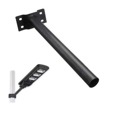 Suporte Luminaria Publica Solar Aço Pintura Eletrostatica Barra Resistente Jardim Quintal