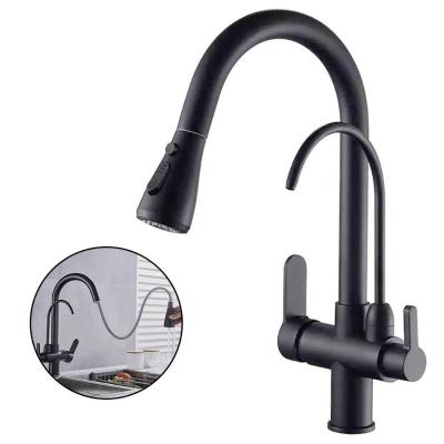 Torneira Preta 360 Monocomando Gourmet Quente Frio Bancada