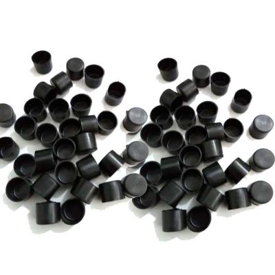Ponteira Plastica Externa 5/8 Polegada 1,5cm Preta (100pc)