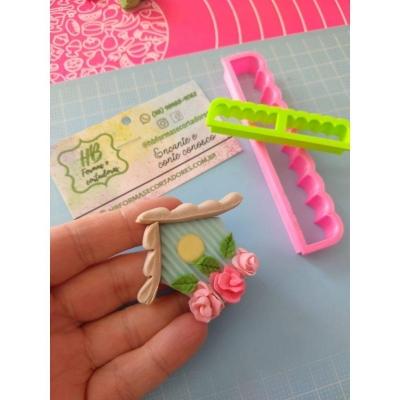 Cortador Rosas 3D - Mod 2 Tamanho 5 Cm