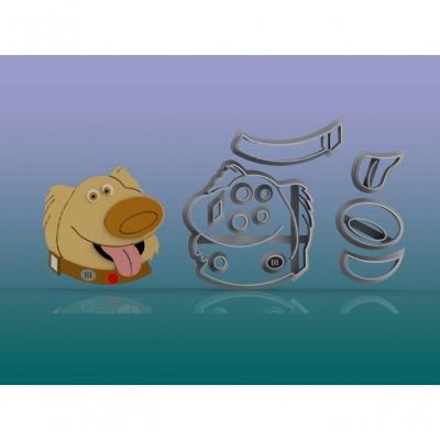 Cortador Up - Altas Aventuras - Cachorro Modular 6 Cm