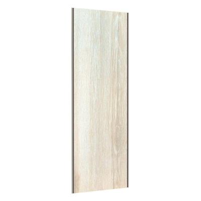 Porta De Correr Closet 80cm Com Puxador Perfil Champagne E Kit Ferragem Prime Luciane Móveis Legno Crema