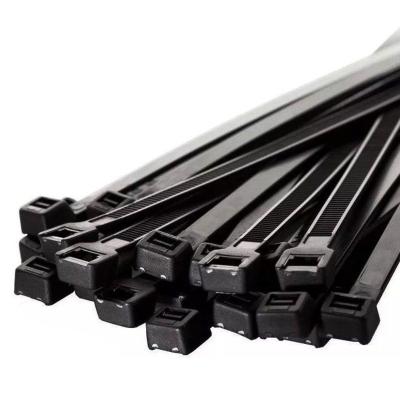 Abraçadeira De Nylon Preto 50 Un Cinta Plastica Enforca Gato