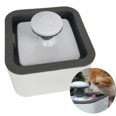 Bebedouro Fonte Agua Gatos 2.5 Litros Cachorro Filtro Caes Pet Bomba Dagua