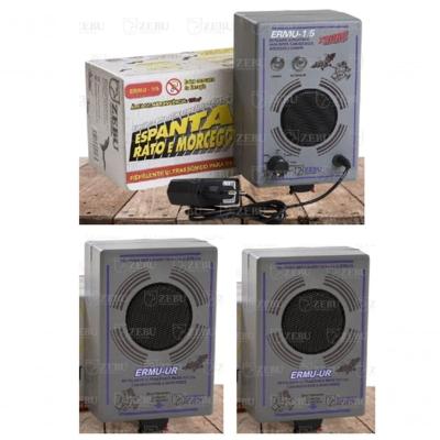 Repelente De Morcegos Ultrasonico Sonoro Zebu + 2 Emissores