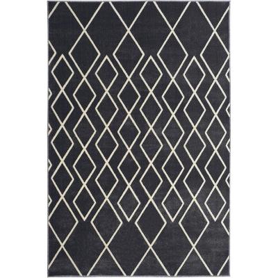 Tapete Para Sala Lyre Cinza 1,00x1,50 São Carlos