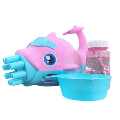 Golfinho Bolhudo Bolhas Sabão Criança Infantil Rosa Azul 4