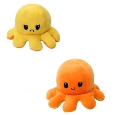 Polvo Reversível Bipolar Feliz E Bravo Amarelo/Laranja