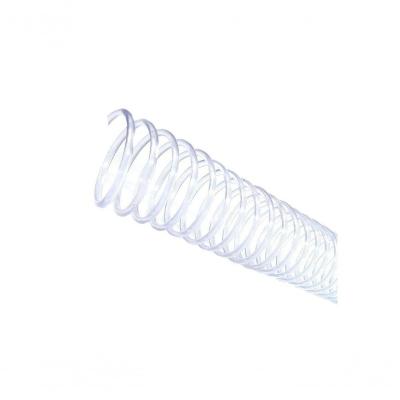 Espirais P/ Encadernação Cristal 25Mm 160 Folhas 45 Und