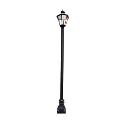 Poste Milano Jardim Luminária Italiana G Led Alumínio 410Cm