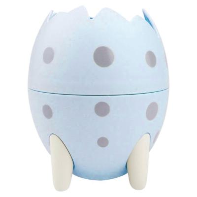 Porta Trecos Organizador Multiuso Baby Ovo De Dinossauro Azul