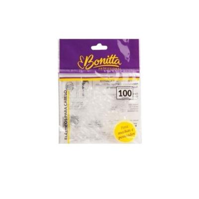 Elastico Transparente Bonitta Pacote Com 100 Unidade