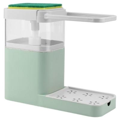 Dispenser Multifuncional Porta Detergente E Bucha Verde