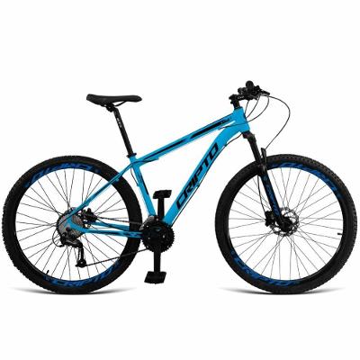 Bicicleta Aro 29 Cripto 27v Fr. Hidraulico Trava-k7 - Azul Pantone-preto - 21" Azul Pantone-preto