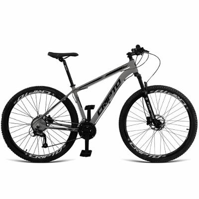 Bicicleta Aro 29 Cripto 24 Marchas Shimano Freios Hidraulico - Grafite-preto - 15" Grafite-preto