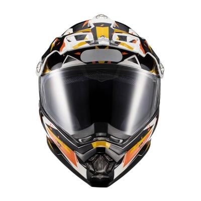 Capacete Texx Cross Carcara Grow Laranja 58 [f016]