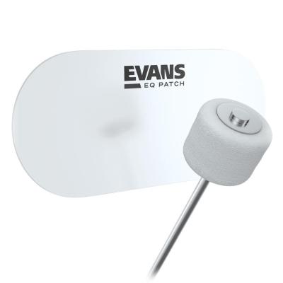 Pad Protetor Pele Bumbo Pedal Duplo (2 Peças) Evans Eqpc2 [f035]