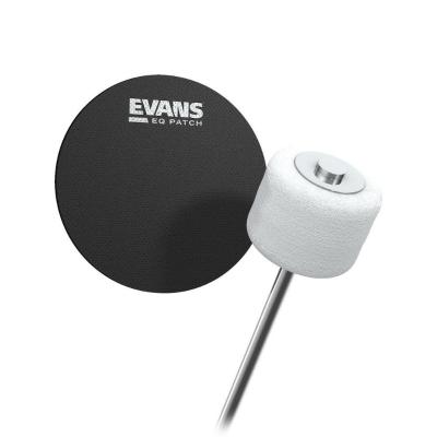 Pad Protetor Pele Bumbo Pedal Simples (2 Peças) Evans Eqpb1 [f035]