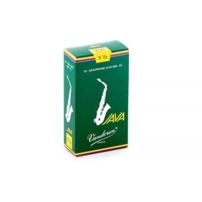 Palheta Para Saxofone Alto Java 1 ½ Vandoren - Cx - 10 [f002]