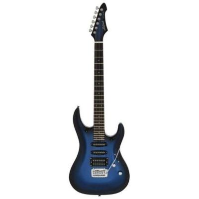 Guitarra Aria Mac-std Metallic Blue Shade [f002]