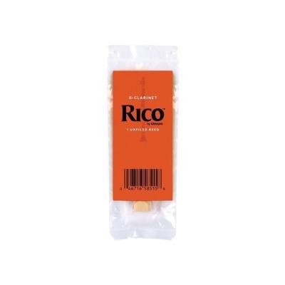 Palheta Clarineta Bb 1.5 (unidade) D Addario Rico 50-rca0115 [f035]