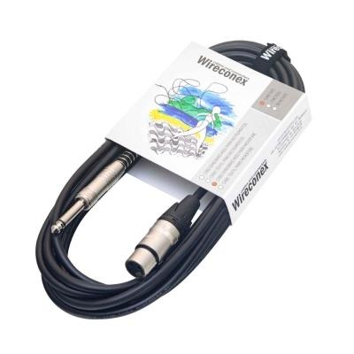 Cabo Para Microfone Emborrachado P10 Xlr 7 Metros Mpae-07 Wireconex [f108]