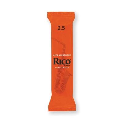 Palheta Sax Alto 2.5 (unidade) D Addario Rico 50-rja0125-b50 [f035]