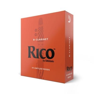 Palheta Clarineta Bb 2.0 (10unidades) D Addario Rico Rca1020 [f035]