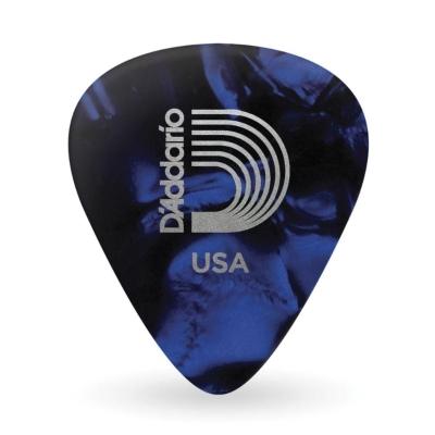 Palheta Celulóide Azul Perolada Média D Addario 1cbup4-10 [f035]