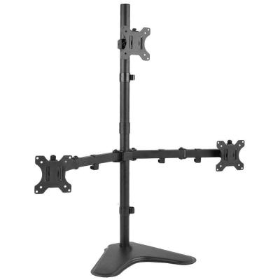 Suporte Para 3 Monitores 15 A 32 Ajuste De Altura E Convergência Ctm33n