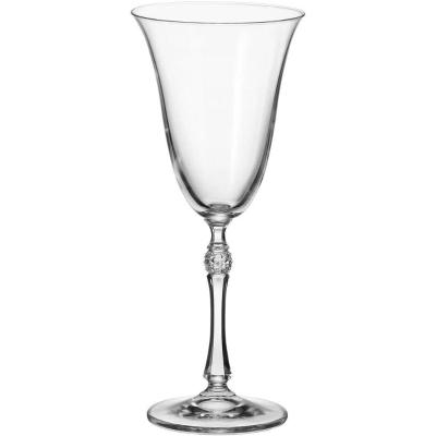 Bohemia Parus Taça água 23x9x9cm 350ml Cristal Transp 6pç