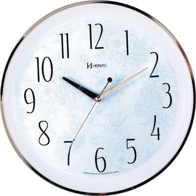 Relógio De Parede Herweg 6810 Tic-tac 35 Cm Diâm Dourado