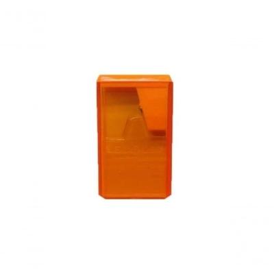 Apontador Bloco 4cm Laranja
