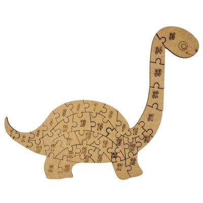 Quebra-cabeça Educativo 100% Mdf Cru 26pçs/35pçs Diuro