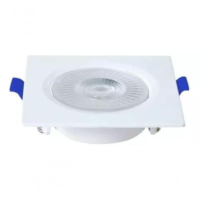 Spot Led Embutir Quadrado 3w 3000k Branco Blumenau Branco - Bivolt