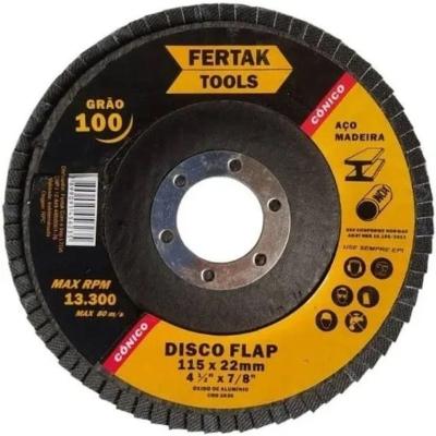Disco Flap Cônico 4.1-2?? - Fertak Grao 60
