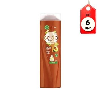 Kit C-06 Seda Bomba De Nutrição Karité Shampoo 325ml