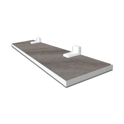 Prateleira Linha Furta-cor Em Mdf Com Borda De Pvc Branco 30x20 Cm
