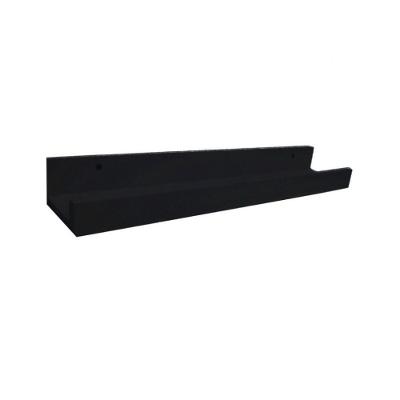 Pratleira Esmalteria 30 Cm Em Mdf Preto [f031]