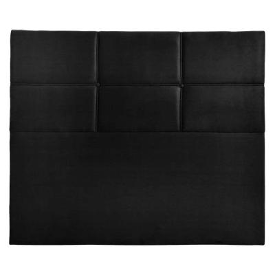 Cabeceira Milena 160cm Estofada Em Material Sintético Speciale Home Preto